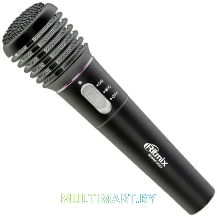 Микрофон Ritmix RWM-100 (черный)